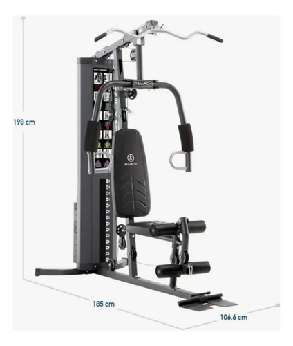 Gimnasio Weider Pro 6900 Aparato Ejercicio Multifuncional1