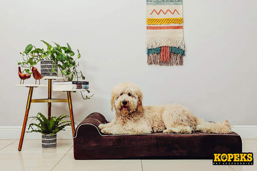 Cama Ortopédica Para Perros Kopeks, Espuma Viscoelástica, 18