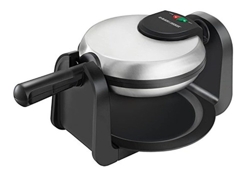 Black+decker Wm1404s Máquina Para Hacer Wafles, Plateada