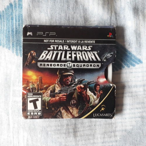 Psp - Star Wars Battlefront Renegade Squadron + Luva