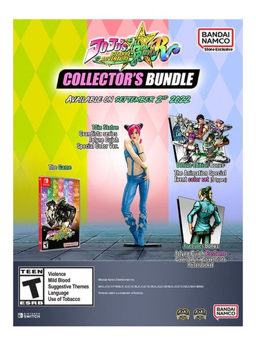 Jojos Bizarre Adventure All-star Battle R C. Edition- Switch