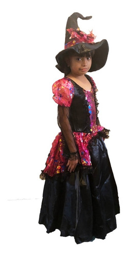 Disfraz Brujita Niña Halloween Mod. 3