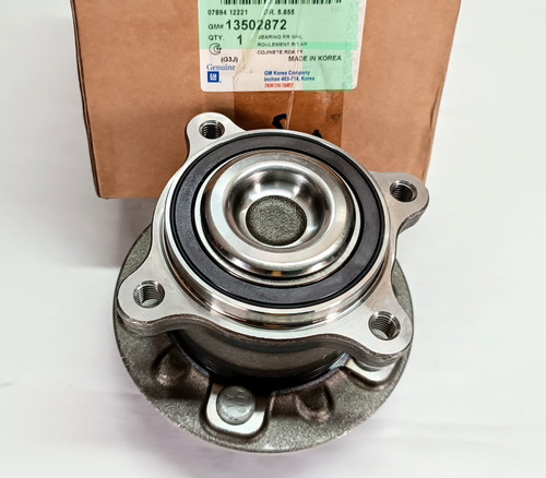 Maza Rueda Trasera 5/birlos Cruze 2010/16. Gm Orig. 13502872