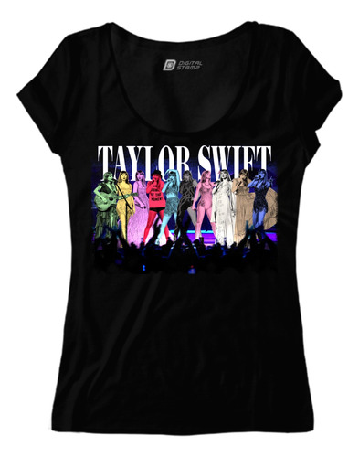 Remera Mujer Taylor Swift The Eras Tour 04 Dtg Premium