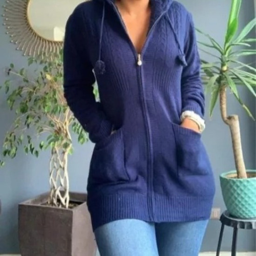 Chaleco Suéter Sweater Abrigo Chiporro Dama Mujer Invierno