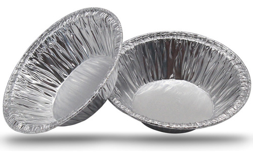 Molde De Aluminio Desechable Para Pasteles Muffin Fresh, 100