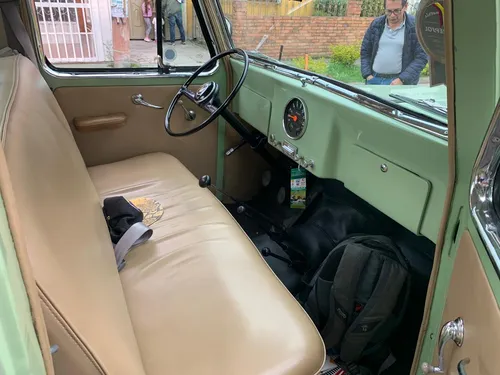 Jeep Willys Pickup De Platon 1963 4x4 Placa Clásico