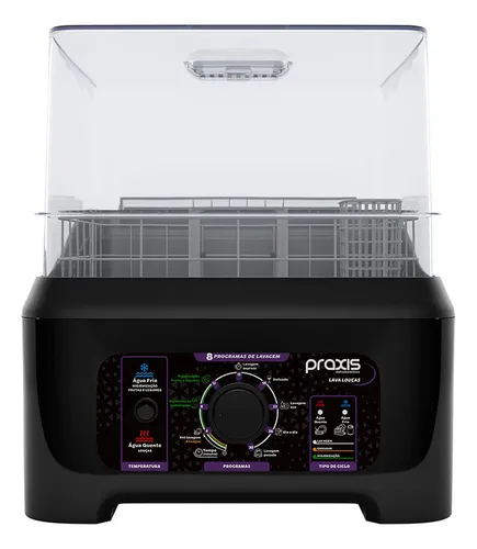 Lava Louças Portátil Llpp Semi Automática Praxis Cor Preto 127v