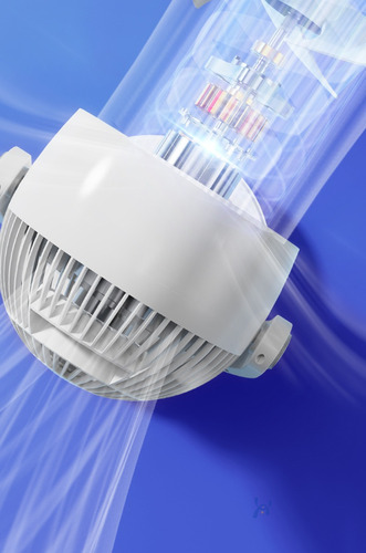 Ventilador De Escritorio Recargable Portátil Con Luz Led : Ventilador De Mesa Silencioso Y Portátil - Ideal Para Hogar, Oficina O Dormitorio