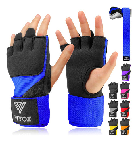 Guantes De Mma Wyox Vendas Rápidas De Gel Para Boxeo, Mma, K