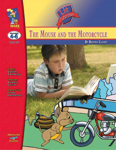 The Mouse & The Motorcycle, By Beverly Cleary Novel Study Grades 4-6, De Komar, Melanie. Editorial On The Mark Pr, Tapa Blanda En Inglés