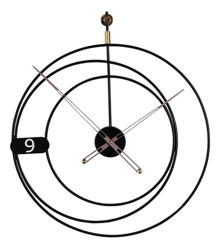 Reloj De Pared Minimalista Moderno, Relojes De Lujo De Luz