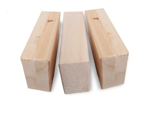 Imagen 5 de 10 de Ladrillo Taco Bloque De Madera Yoga Streching Pilates X2 Uni