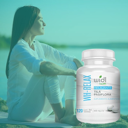 Wh Relax Suplemento Tila/pasiflora 120 Tabletas Anti Estrés Sabor Sin Sabor