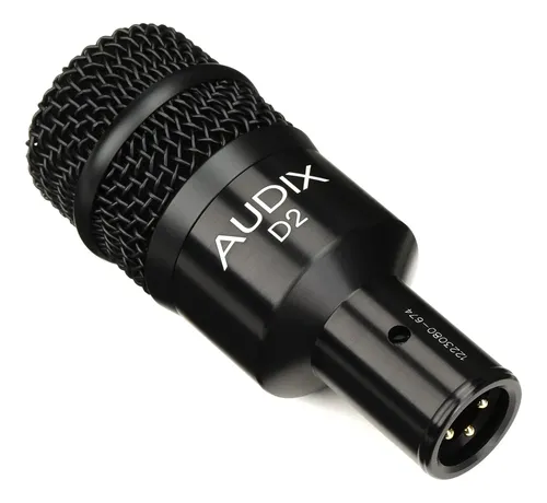 Microfone De Instrumento Dinâmico Hipercardióide Audix D2 E