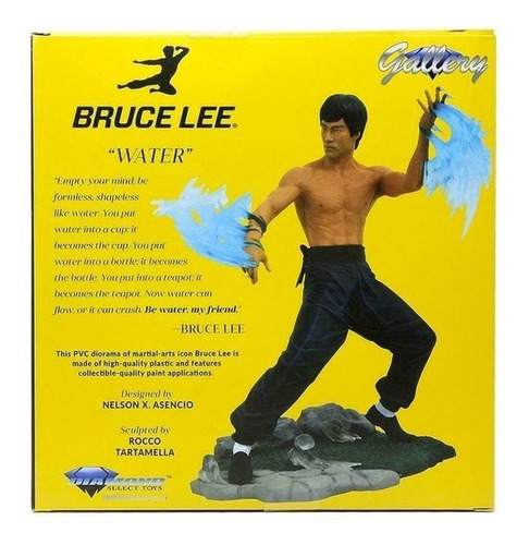 Bruce Lee Gallery Water Pvc Figura Diorama
