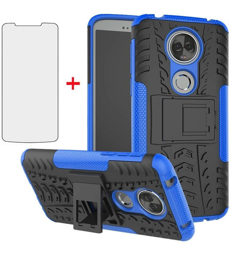 Para Moto E5 Plus E 5 Supra Con Vidrio Templado Sc963