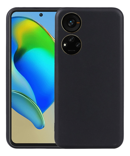 Funda De Tpu Negra For Zte Blade V40s