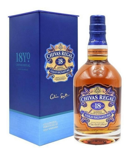 Whisky Chivas Regal 18 Anos Garrafa 750ml