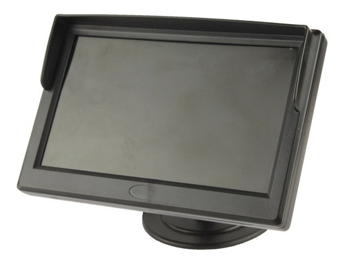 Monitor Vehiculo Tft Lcd Color 5 Soporte Seguridad