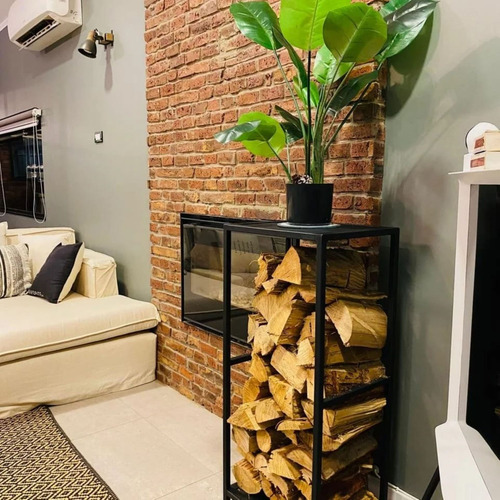 Leñero Perfil Alto, Fabricado Por Rustic Design