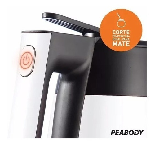 Imagen 3 de 7 de Jarra Eléctrica Termo Corte Mate 1.7 Lt Peabody Pe-vk17