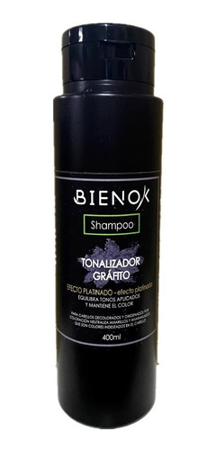 Shampoo Matizador De Grafito Sin Sal Boreal 500ml