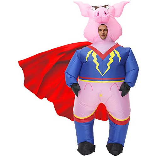 Costume De Cerdo Inflable Para Adulto