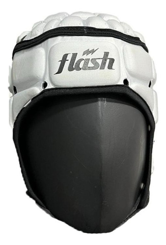 Casco De Rugby Flash Extreme Blanco Super Proteccion 