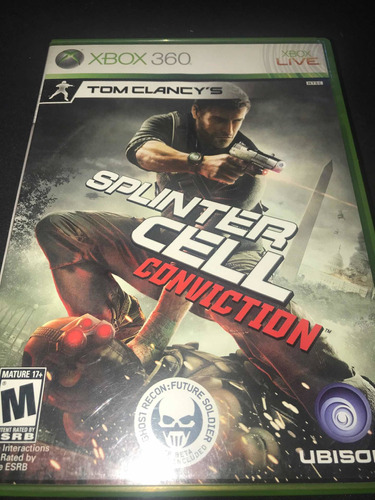 Videojuego Splinter Cell Conviction Para Xbox 360