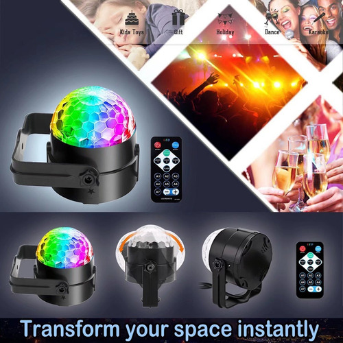 Luces De Escenario De Fiesta Con Iluminación Láser Led Rgb