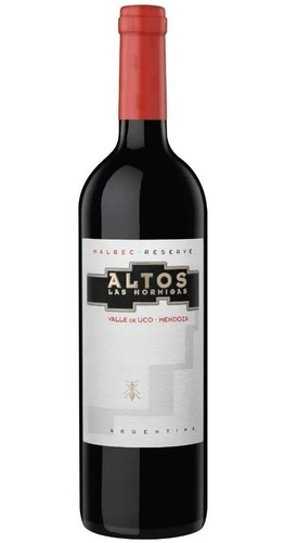 Vino Altos Las Hormigas Malbec Reserve Valle De Uco X 6