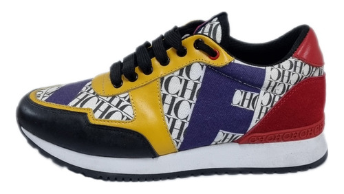 Zapato Runner De Canvas Santorini Carolina Herrera Amarillo