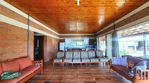 Exuberante Chácara Com 3 Dormitórios À Venda, 1500 M² - Paraitinga - Redenção Da Serra/sp - Ch0058