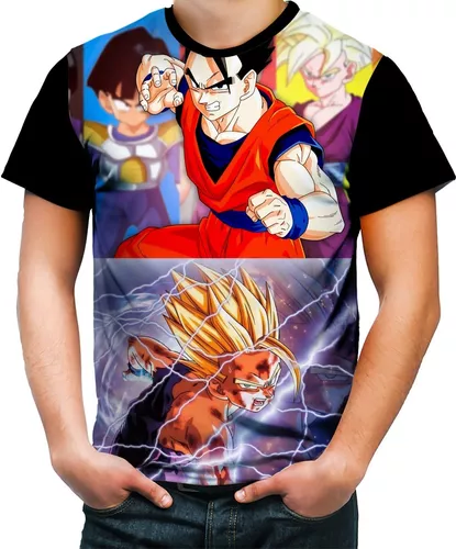 Camisa Infantil Gohan Dragon Ball - Filho Goku