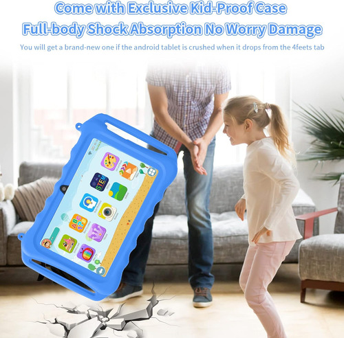 Tableta De 7 Pulgadas Para Niños Android 11 Tabletas 3gb 32g