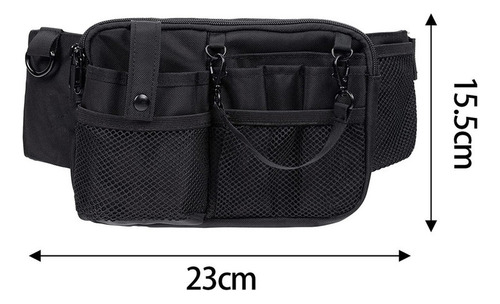//organizador De Bolsa Genérica Riñonera De Enfermera Negro