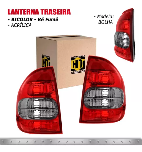 Lanterna Traseira Corsa Sedan 2000 2001 2002 Corsa Classic 2003 2004 2005  2006 2007 2008 2009 2010 Bicolor Ré Fumê