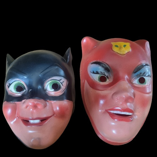 Máscara Batgirl Antiga - Condal - Marvel Comics (k 8)