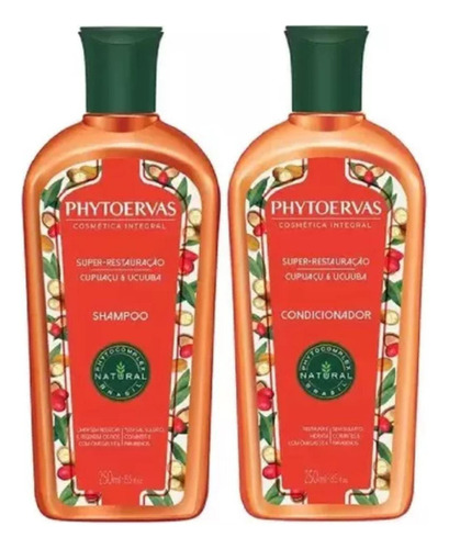 Phytoervas Kit Super - Restauração Shamp 250ml + Cond 250ml