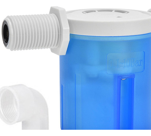 Flotador Exterior Acero Inoxidable 1/2 Pulgada Agua Lateral