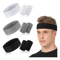 Comprar Qmczla 3 Peças De Pulseiras De Suor, Pulseira De Algodão