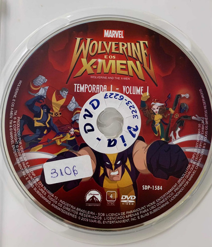 Imagem 3 de 4 de Dvd - Wolverine E Os X-men - Temporada 1 - Vol. 1