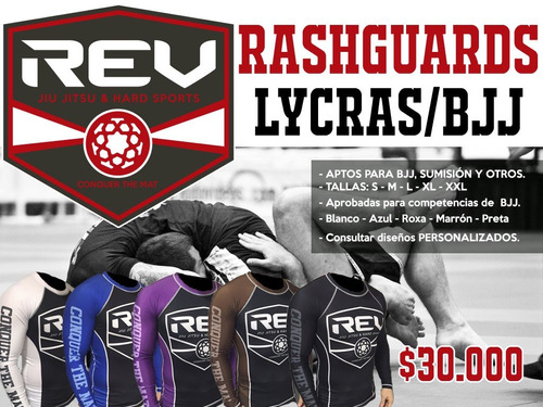 Rashguard Bjj Lycra Rev