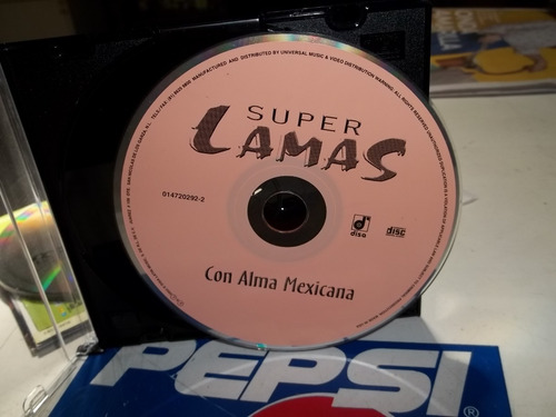 Cd Super Lamas Con Alma Mexicana
