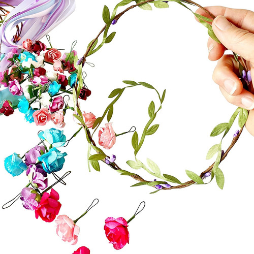 Hapinest Haga Sus Propios Coronas De Flores Y Pulseras Craft