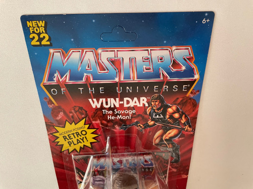 Wun Dar Motu Origins Mattel Creations Exclusive 2022 Wun-dar (Usado)