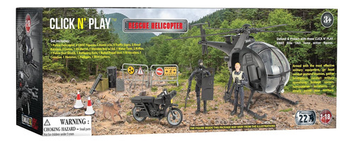 Haga Clic En N Play Military Swat Elite Unit Rescue, 12 Figu
