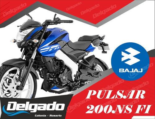 Moto Bajaj Pulsar Ns200 Fi Financiada 100% Y Hasta 60 Cuotas