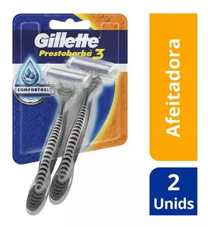 Máquinas Afeitadoras Gillette Prestobarba3 Desechables 2 Un